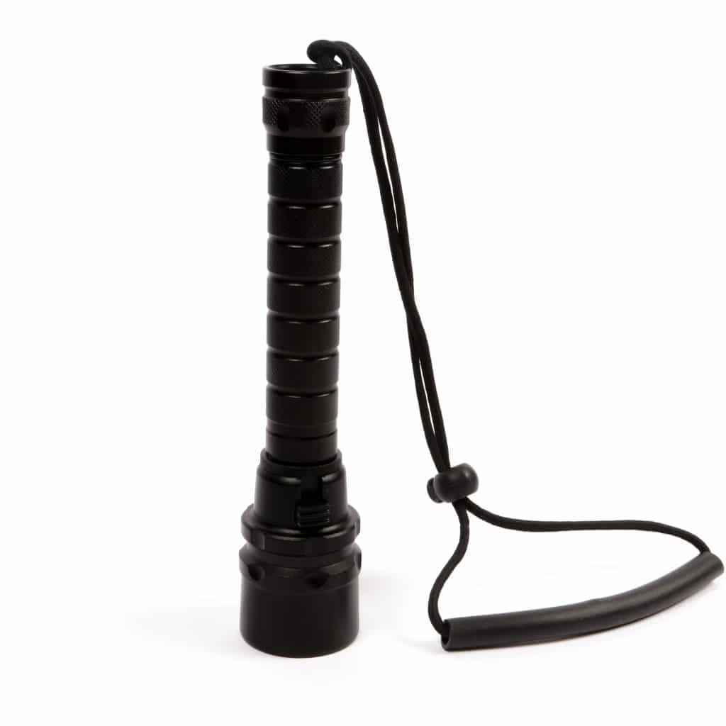 Underwater Diving Torch (Black) Waterproof (100m) 3000 Lumens