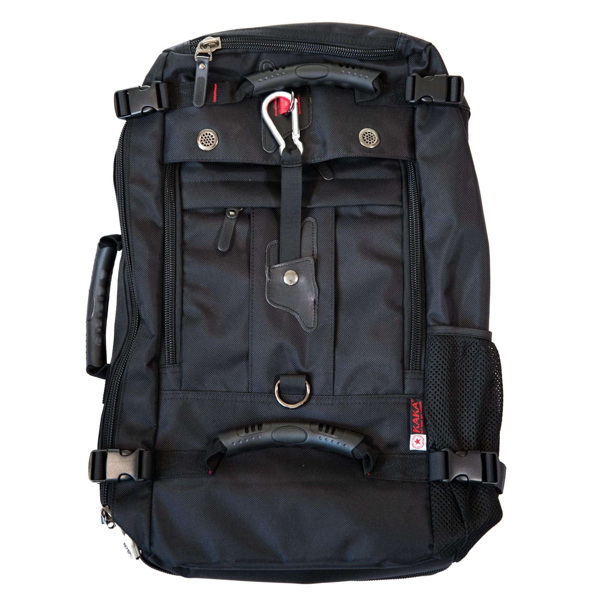 Hand Luggage Backpack - Adjustable Straps, Heavy Duty 1680D Polyester ...